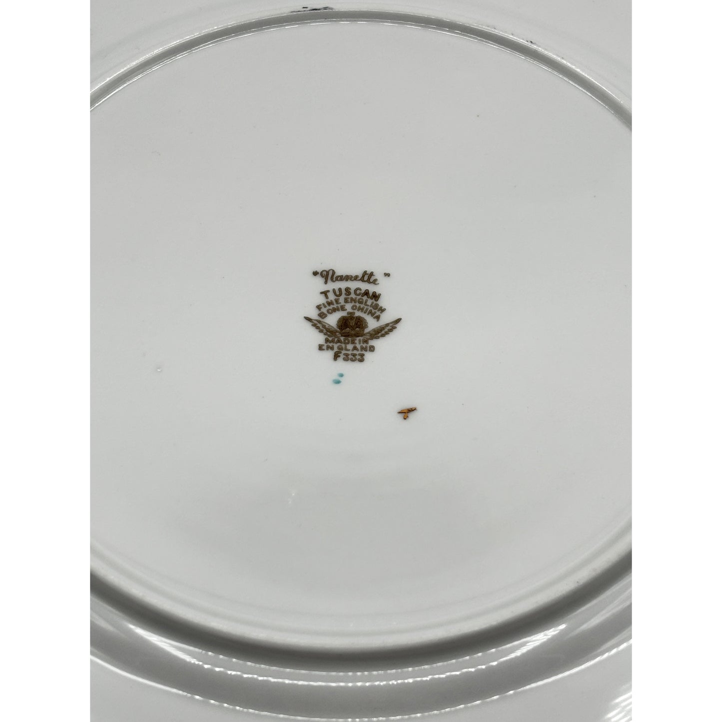 Tuscan Cake Plate Nanette Fine English Bone China Made In England