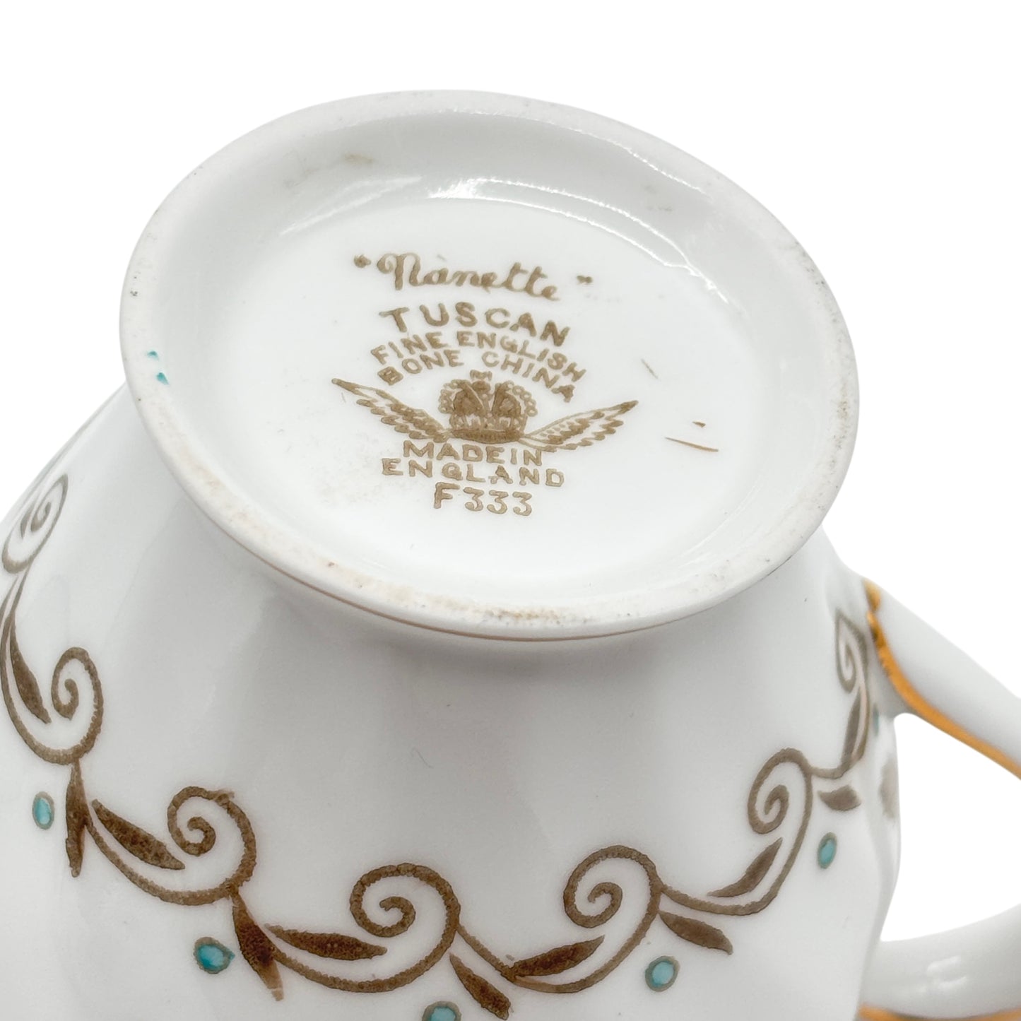 Tuscan Nanette Cream & Open Sugar Bowl Set Fine English Bone China Made In England