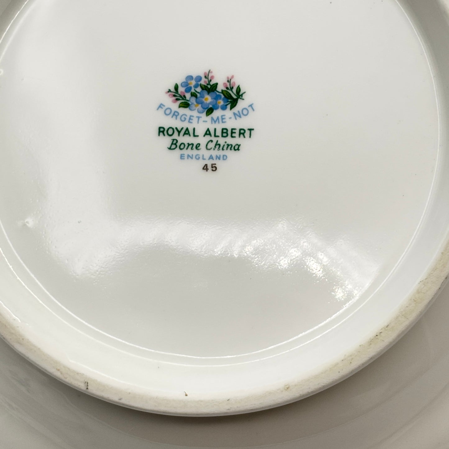 Royal Albert Large Teapot Forget-Me-Not Pattern From The 1950's Bone China England