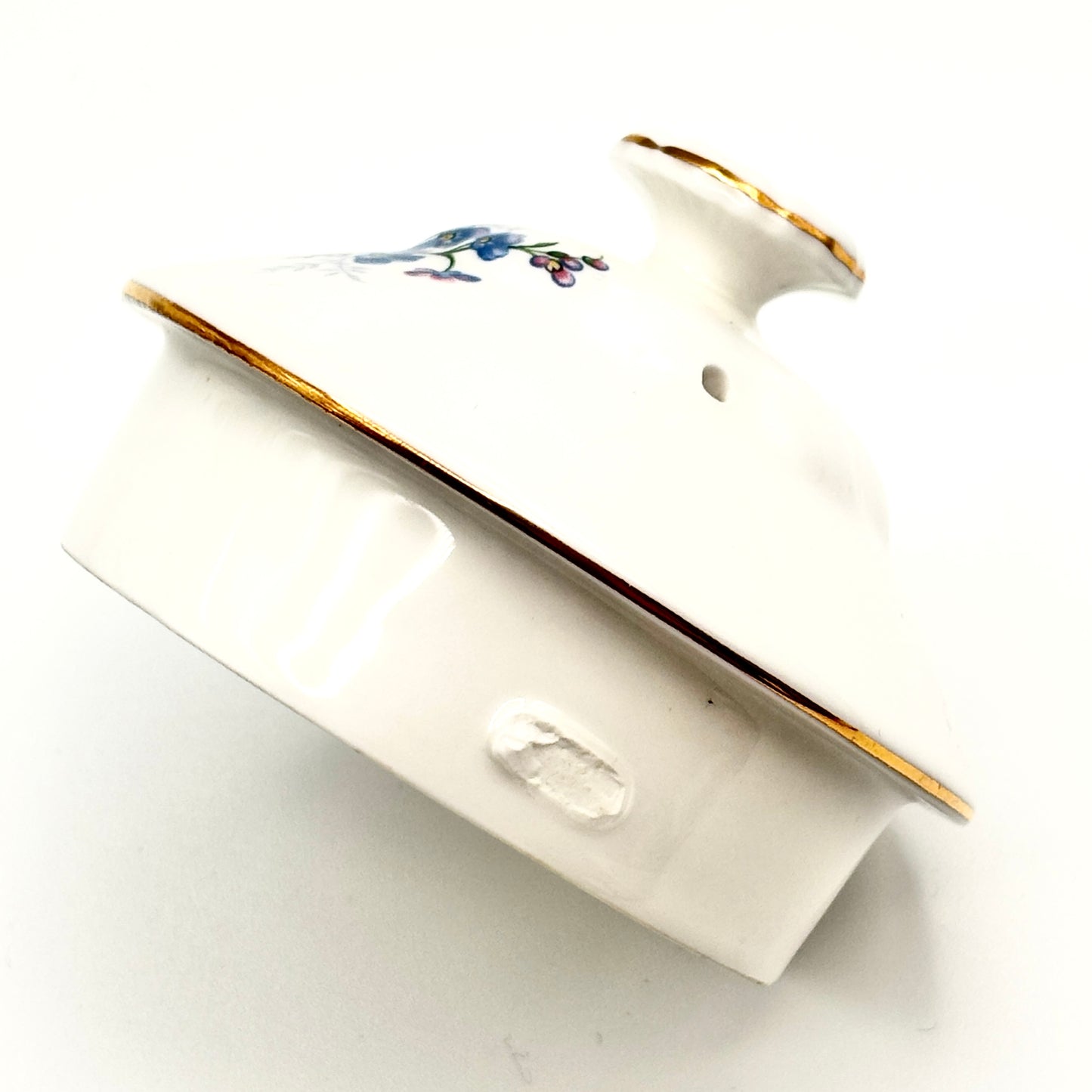 Royal Albert Large Teapot Forget-Me-Not Pattern From The 1950's Bone China England