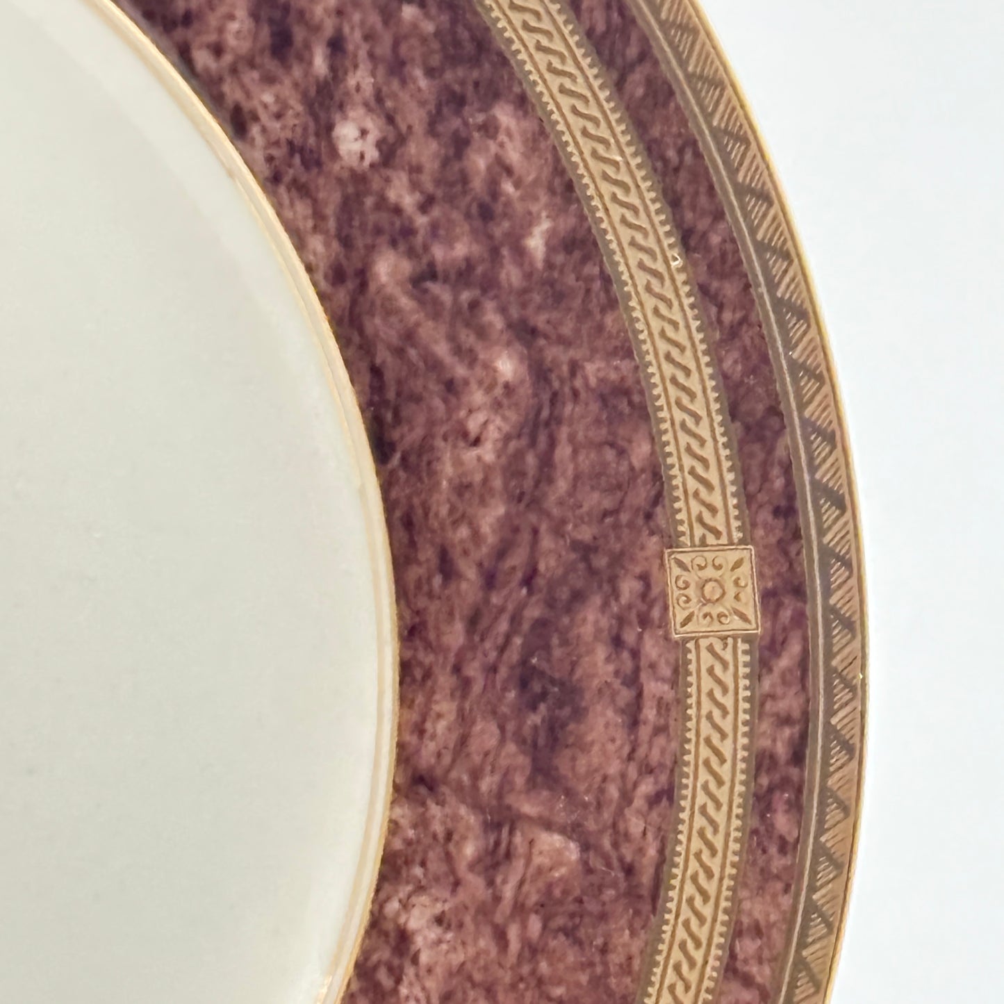 Mikasa Mahogany Florentine Bread And Butter Plate L2222 Japan