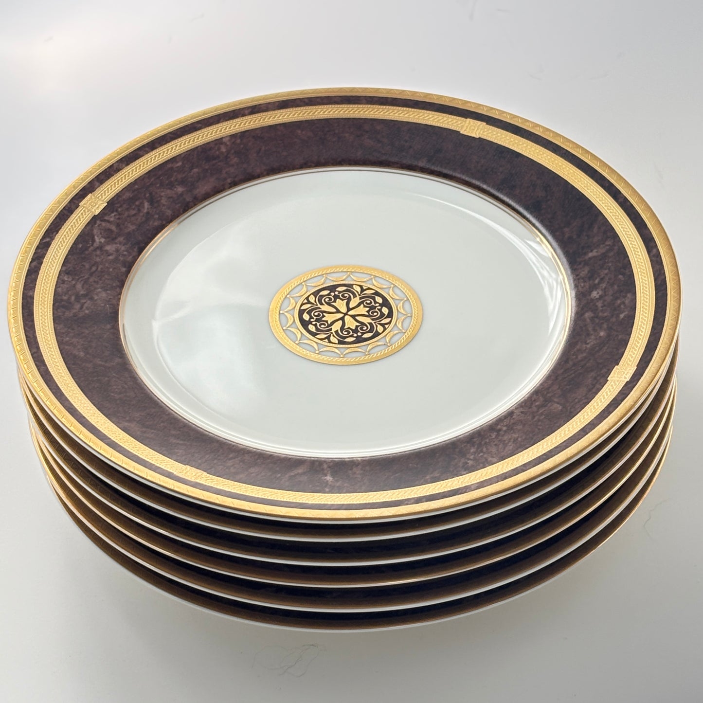 Mikasa Mahogany Florentine Salad Plate L2222 Japan