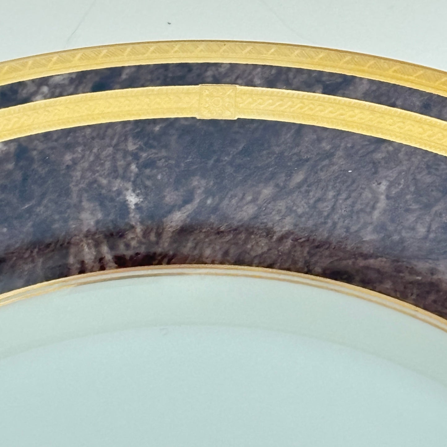 Mikasa Mahogany Florentine Discontinued Dinner Plate L2222 Japan