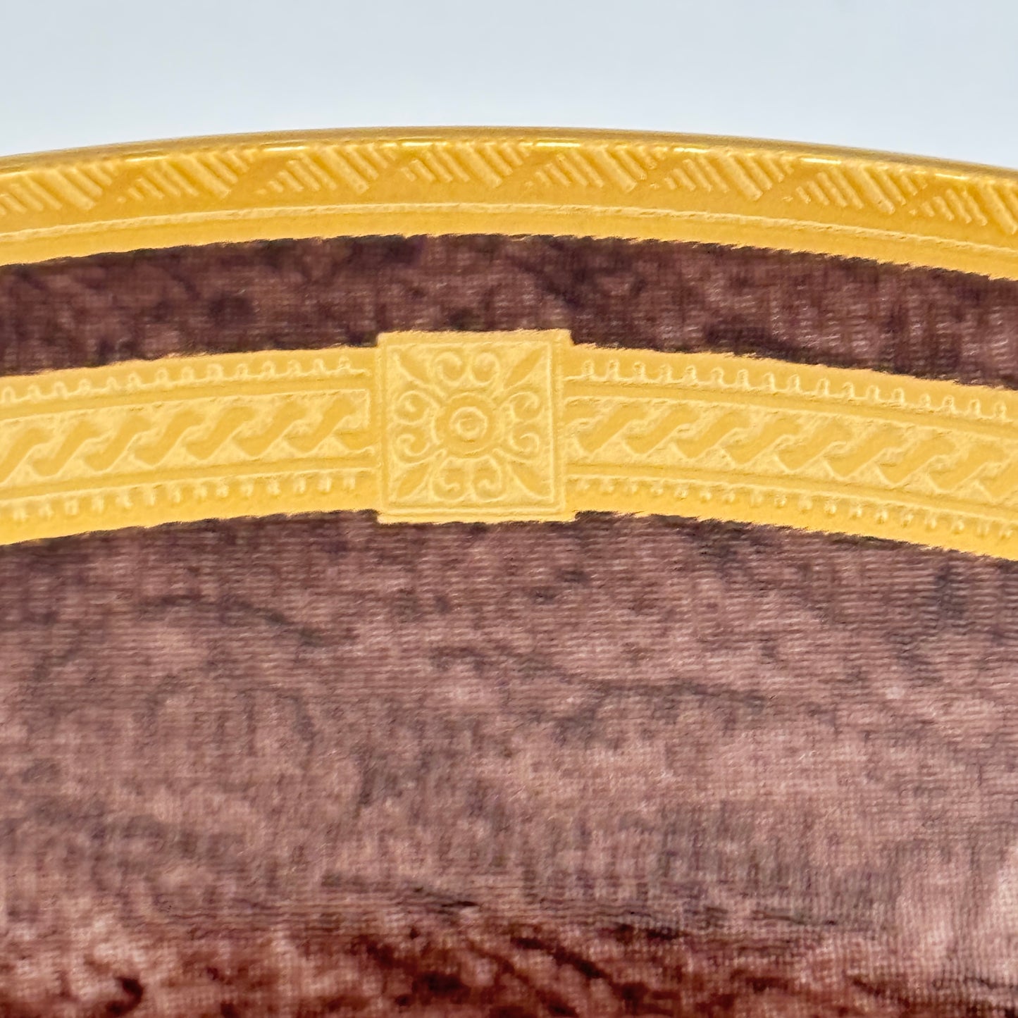 Set Of Two Mikasa Mahogany Florentine Rim Soup Bowl L2222 Japan