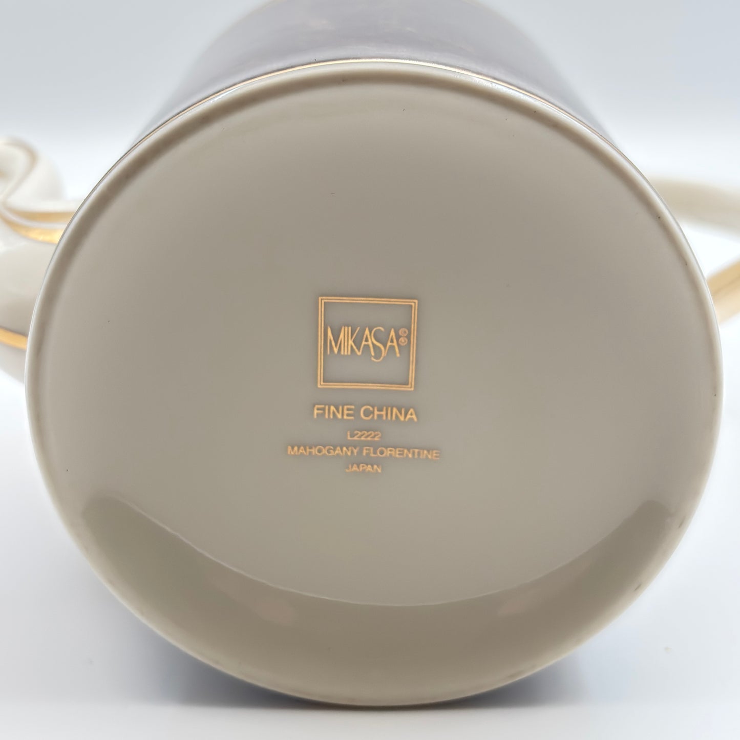 Mikasa Florentine Mahogany Coffee Pot L2222 Japan 8 7/8" with Lid