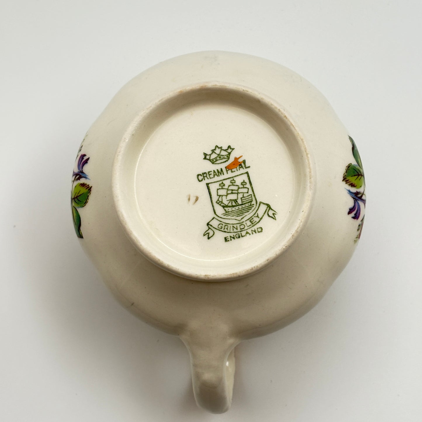 Vintage Cream Petal Pitcher by Grindley England – 1954+