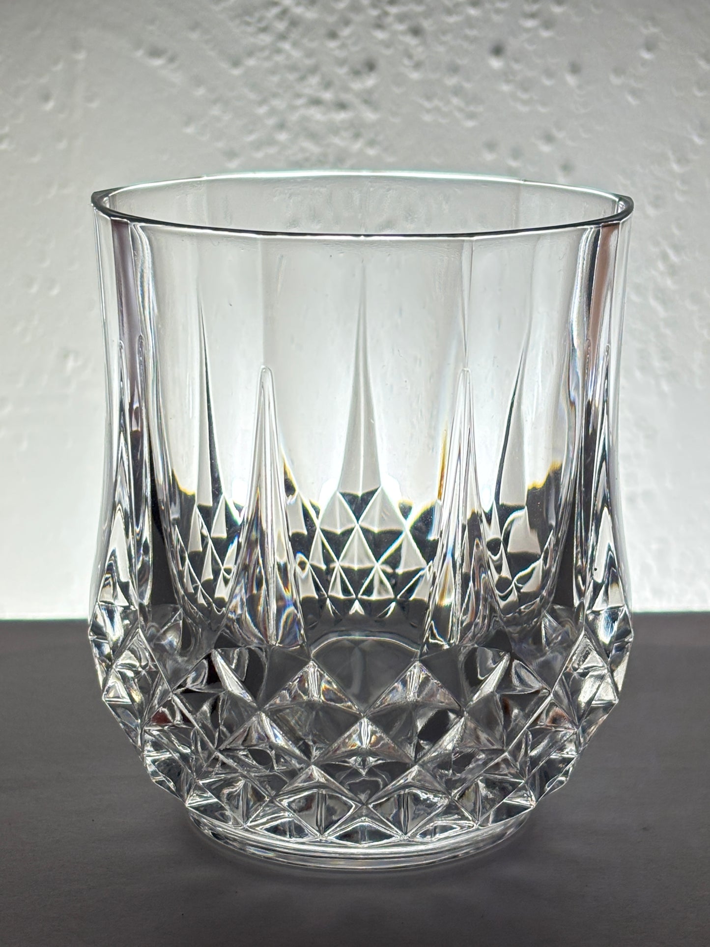 Cristal D'Arques-Durand Longchamp Set Of 2 Old Fashion Glasses France