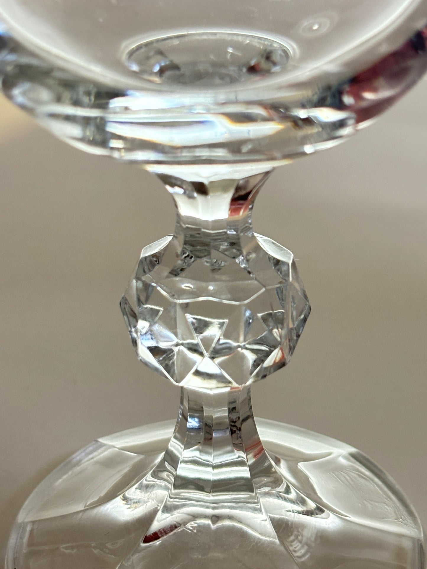 Vintage Cherry Glasses – Set of 5 | Claudia by Import Associates | Imacla Pattern