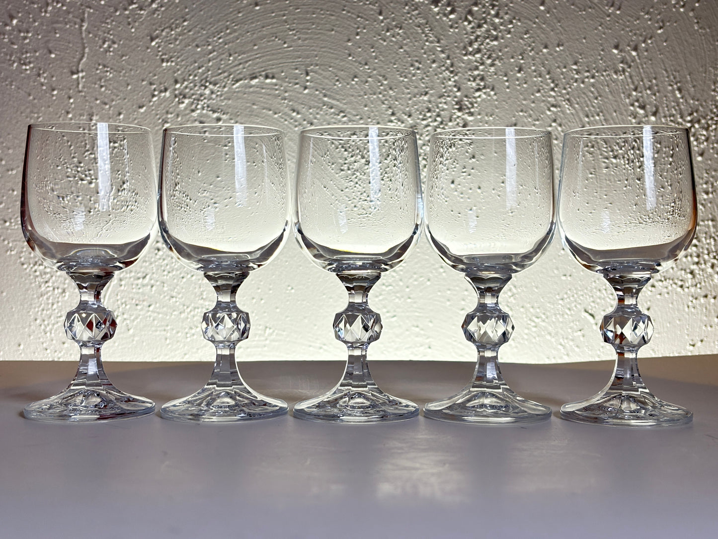 Vintage Cherry Glasses – Set of 5 | Claudia by Import Associates | Imacla Pattern