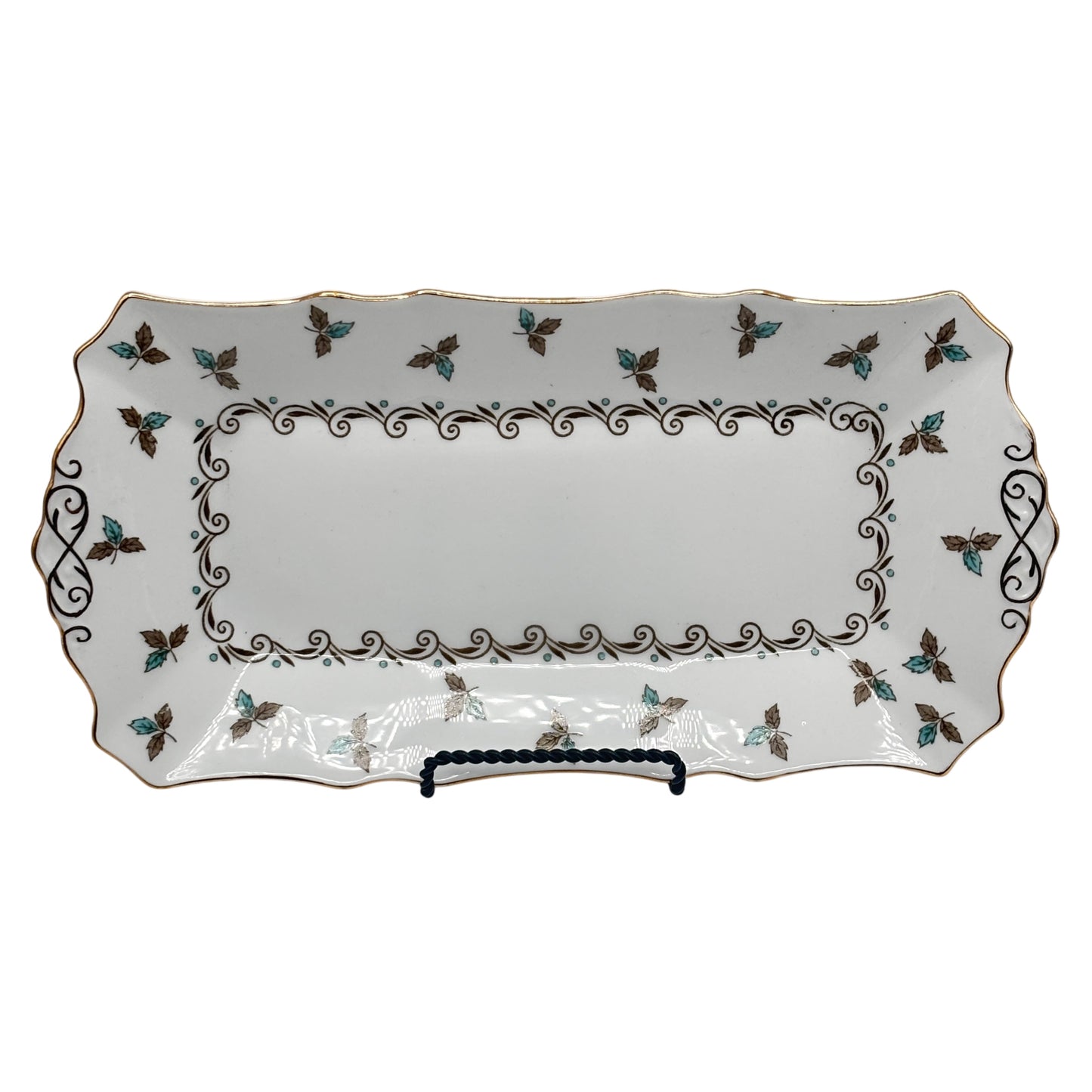 Tuscan Nanette Pickle Dish Fine English Bone China Made In England