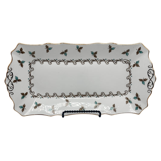 Tuscan Nanette Pickle Dish Fine English Bone China Made In England