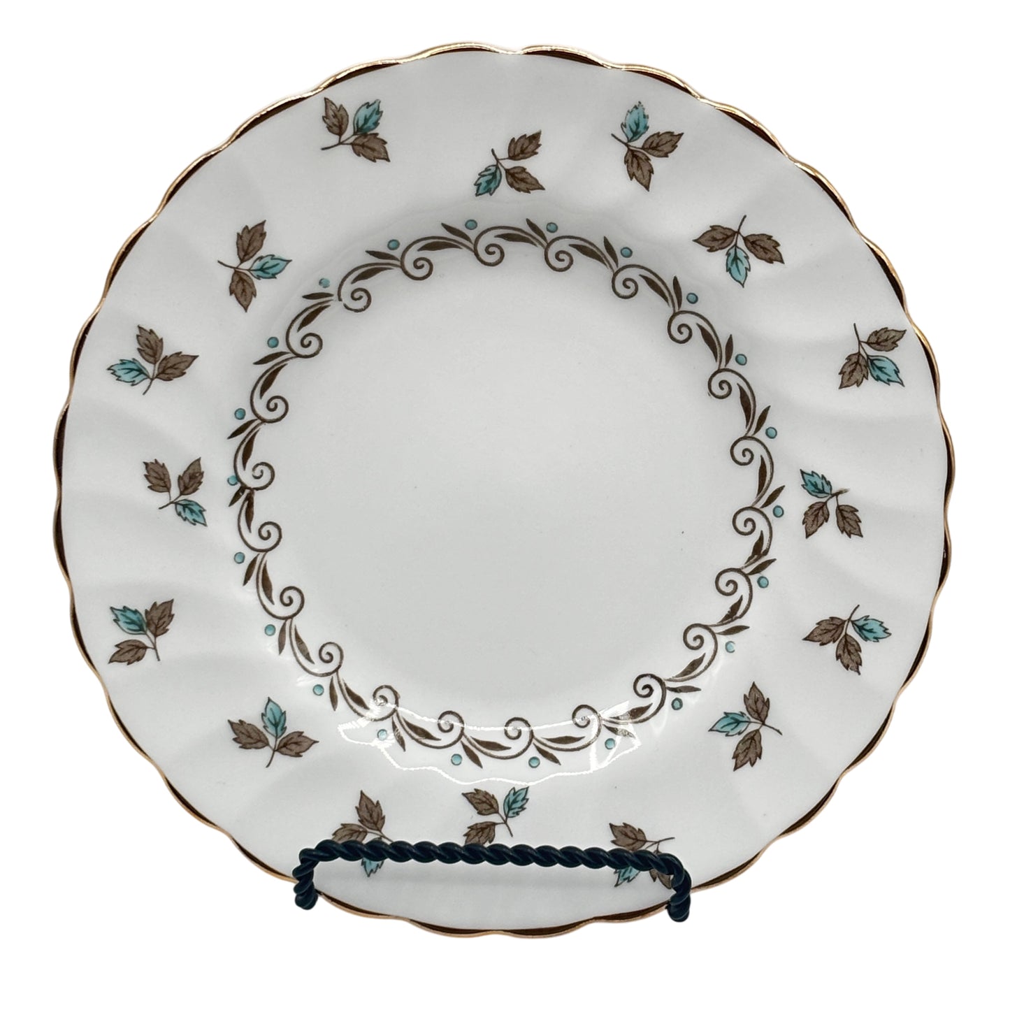 Tuscan Nanette Set Of Four Dessert Plates Fine English Bone China Made In England