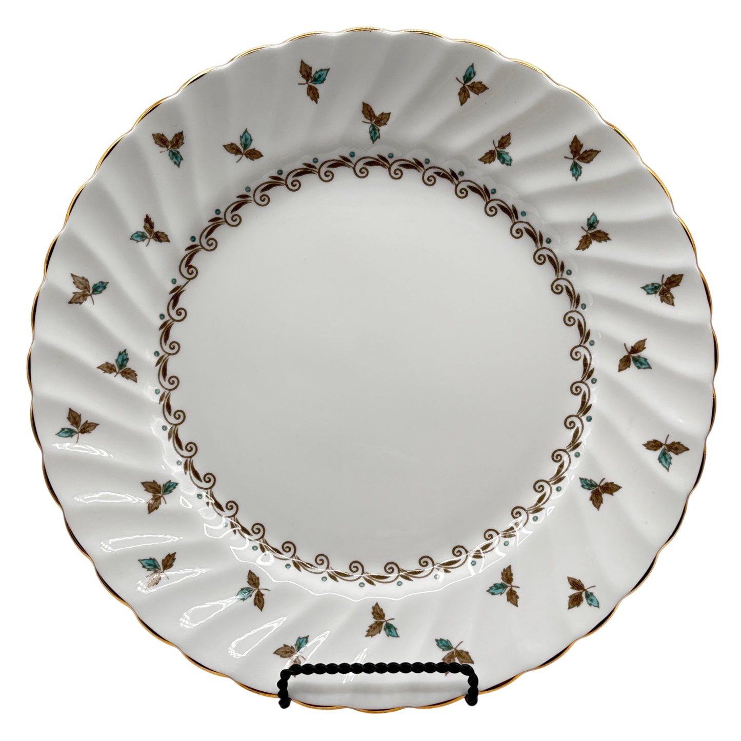 Tuscan Fine English Bone China — Nanette Pattern (1947+) 4-Piece Dinner Plates