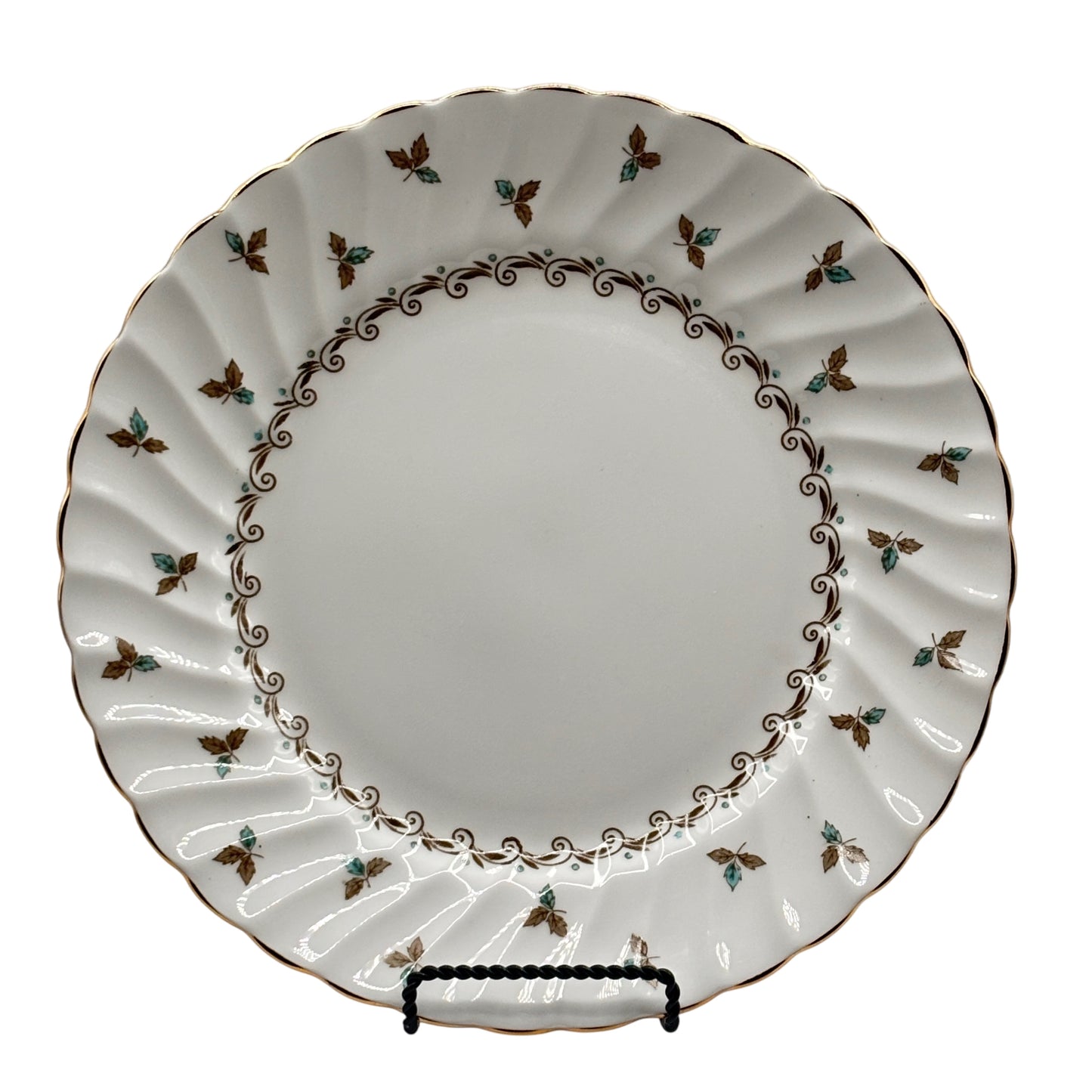 Tuscan Fine English Bone China — Nanette Pattern (1947+) 4-Piece Dinner Plates