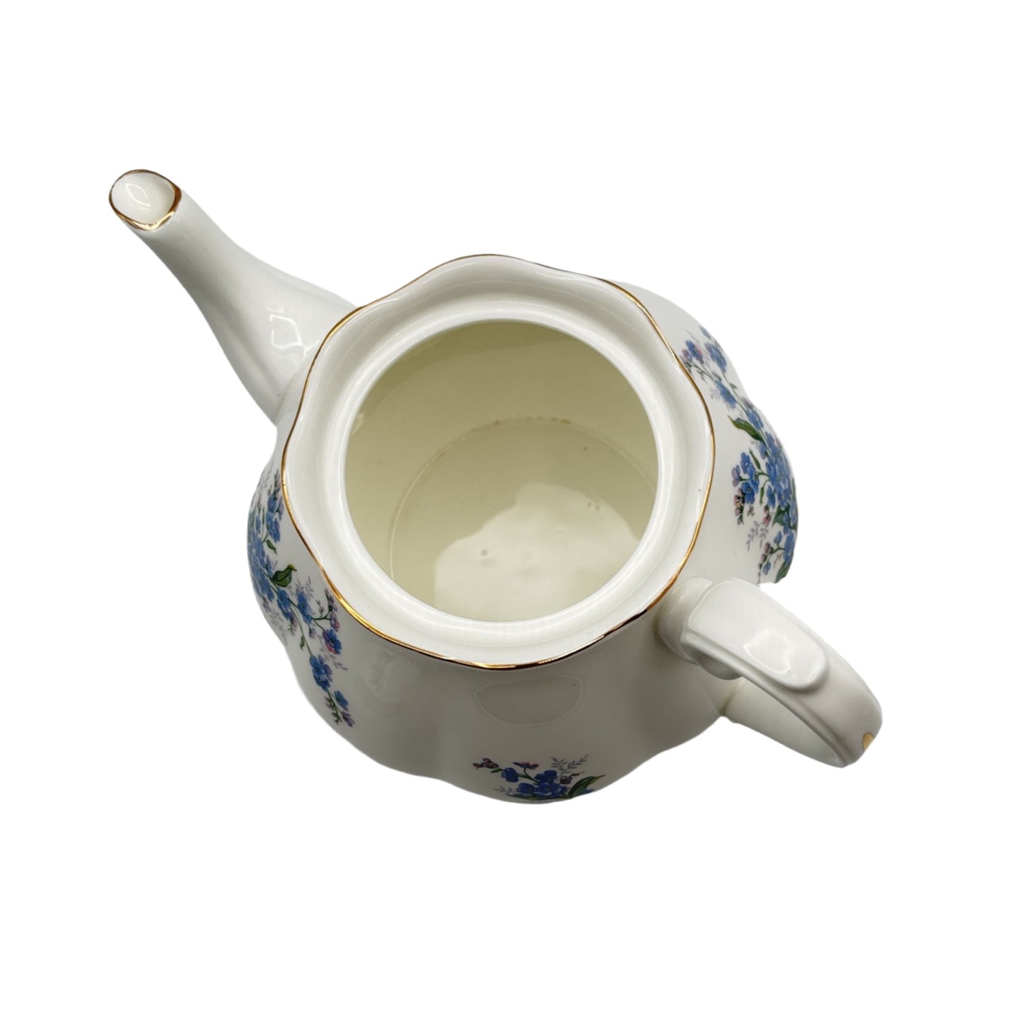 Royal Albert Large Teapot Forget-Me-Not Pattern From The 1950's Bone China England