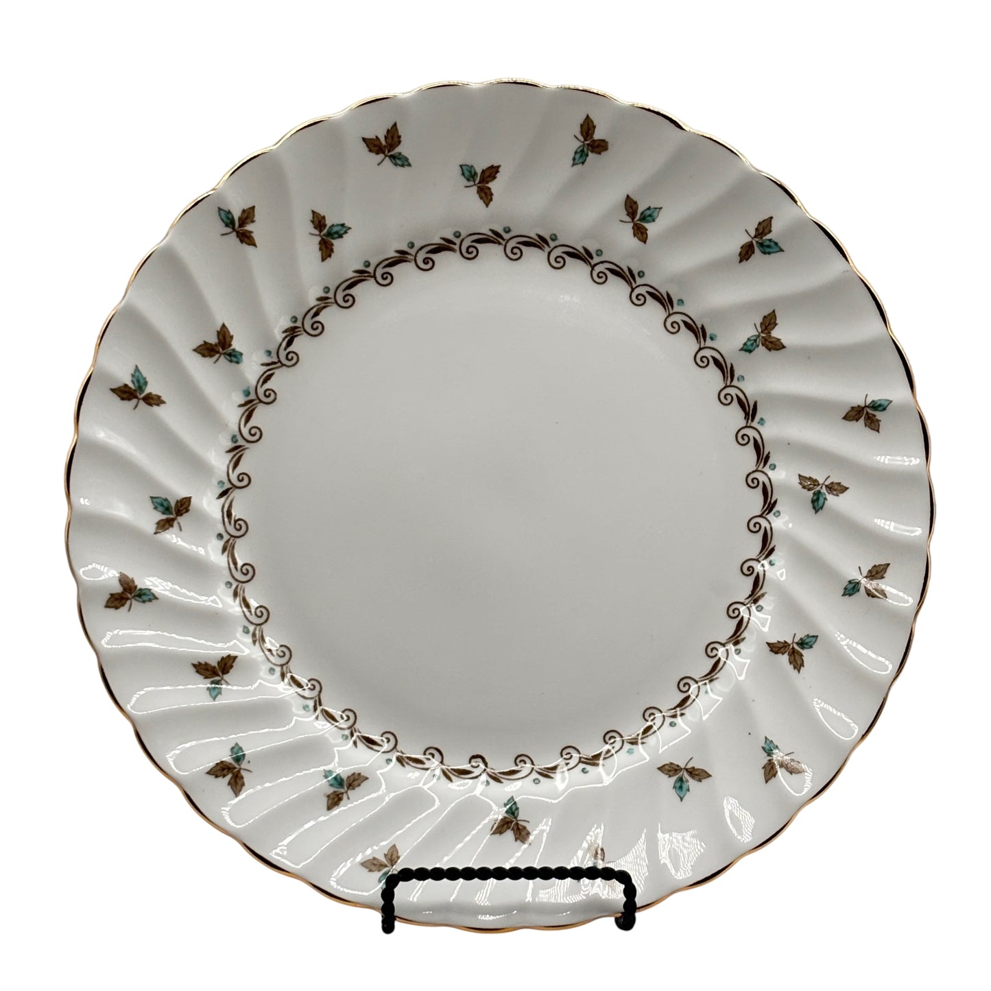 Tuscan Fine English Bone China — Nanette Pattern (1947+) 4-Piece Dinner Plates