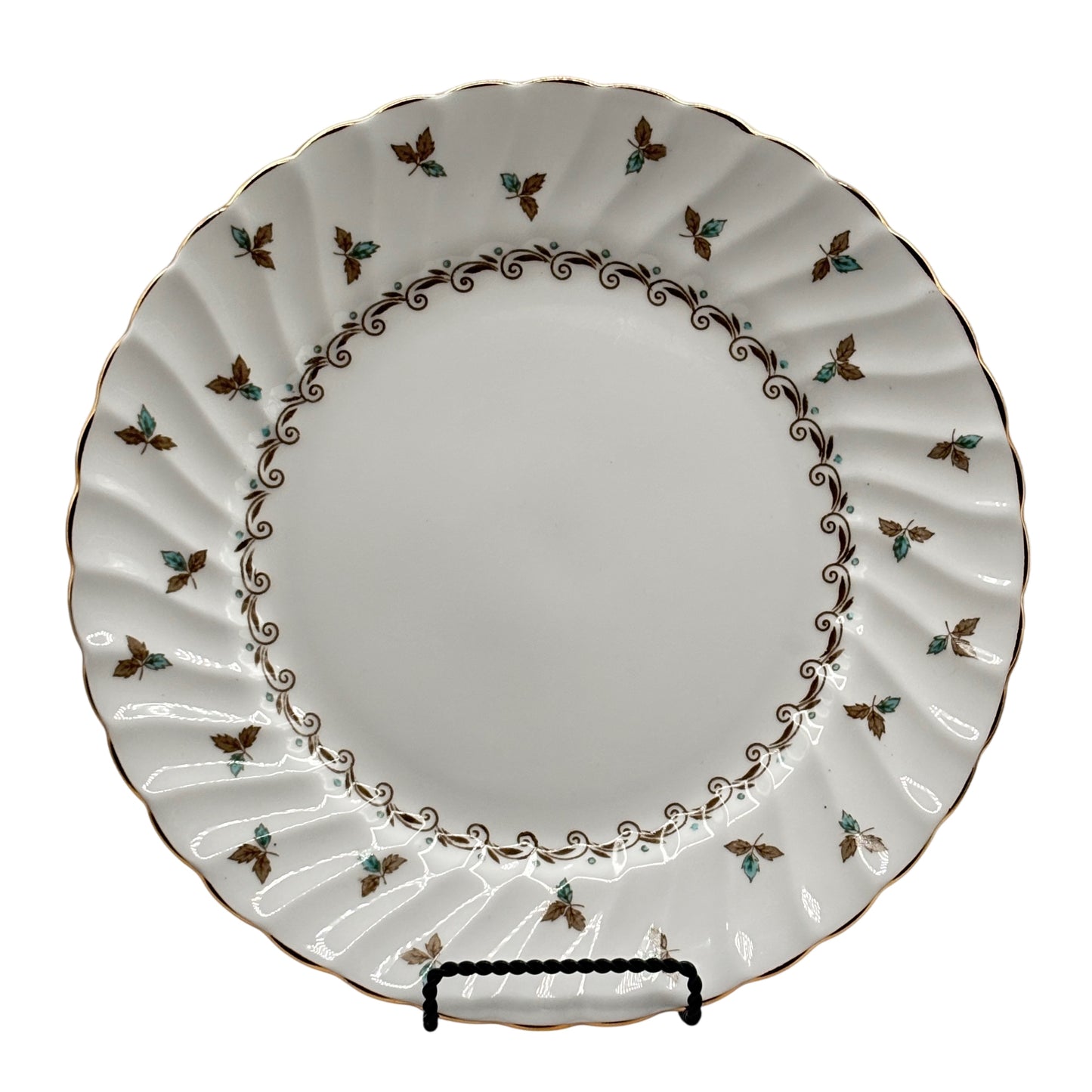 Tuscan Fine English Bone China — Nanette Pattern (1947+) 4-Piece Dinner Plates