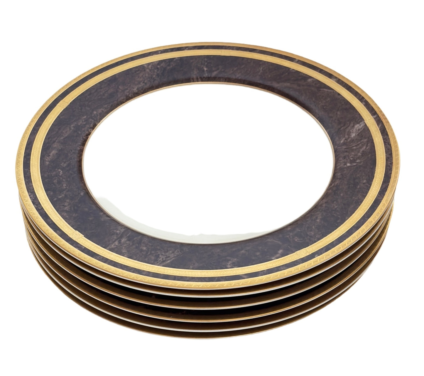 Mikasa Mahogany Florentine Discontinued Dinner Plate L2222 Japan