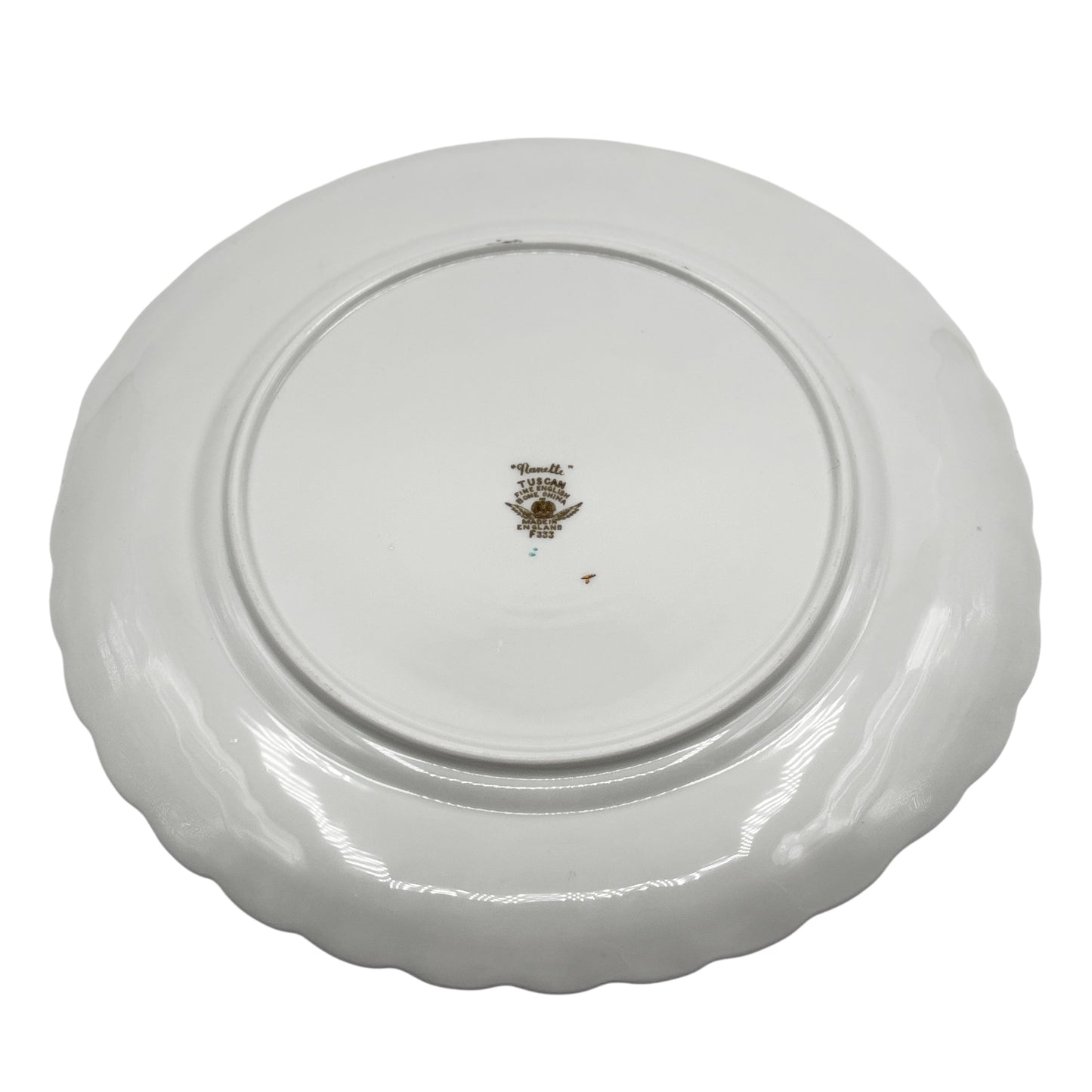 Tuscan Cake Plate Nanette Fine English Bone China Made In England