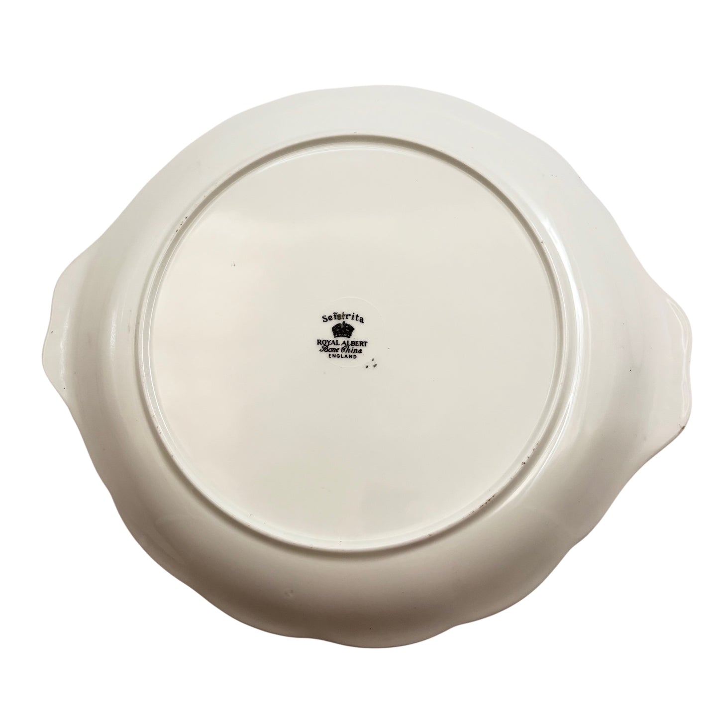 Royal Albert “Senorita” Handled Cake Plate – England, 1950s