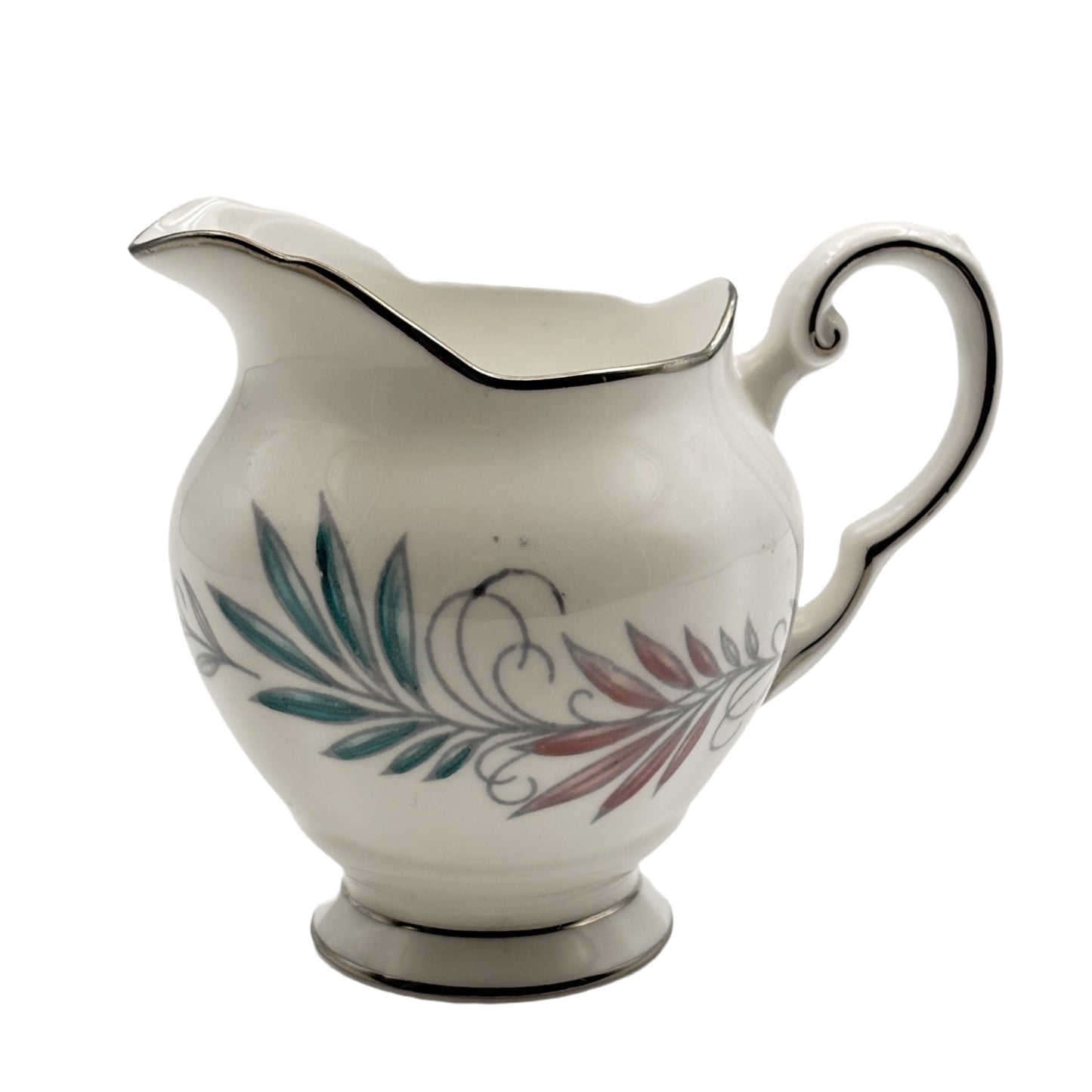 Tuscan Lyric Cream and Lidded Sugar Bowl Set Bone China Made In England