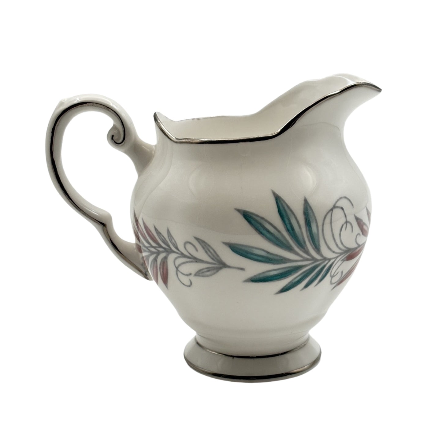 Tuscan Lyric Cream and Lidded Sugar Bowl Set Bone China Made In England