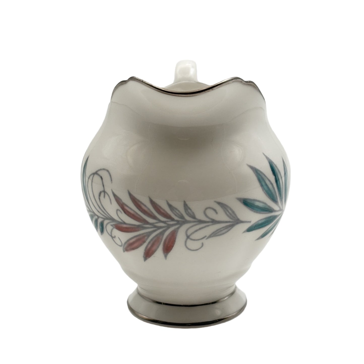 Tuscan Lyric Cream and Lidded Sugar Bowl Set Bone China Made In England